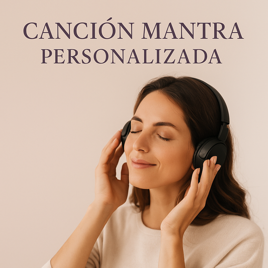 🎵 CANCIÓN MANTRA PERSONALIZADA 💜 Regalo: 3 canciones extra GRATIS🎁 + Guía Digital📚